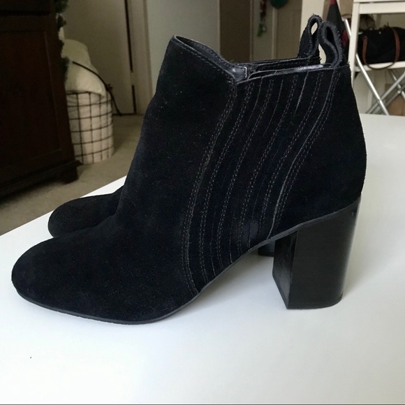 14th & Union Black Suede Bootie - Picture 3 of 5